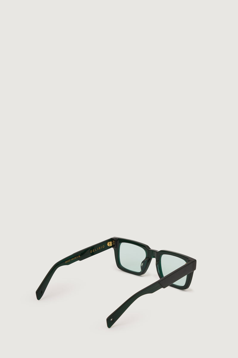 Paura DELIRIO SUNGLASSES BLACK GREEN/CELESTIAL LENS In Linea