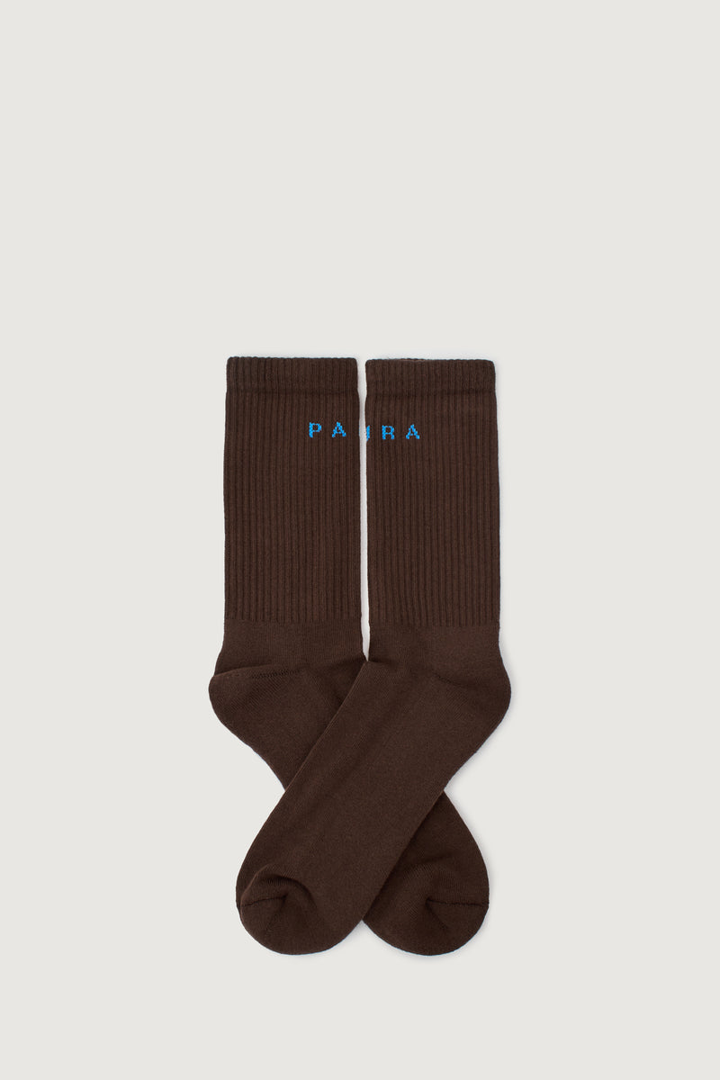 Paura ZEO SOCKS BI-PACK SKY BLUE/ CHOCOLATE Shopping Online