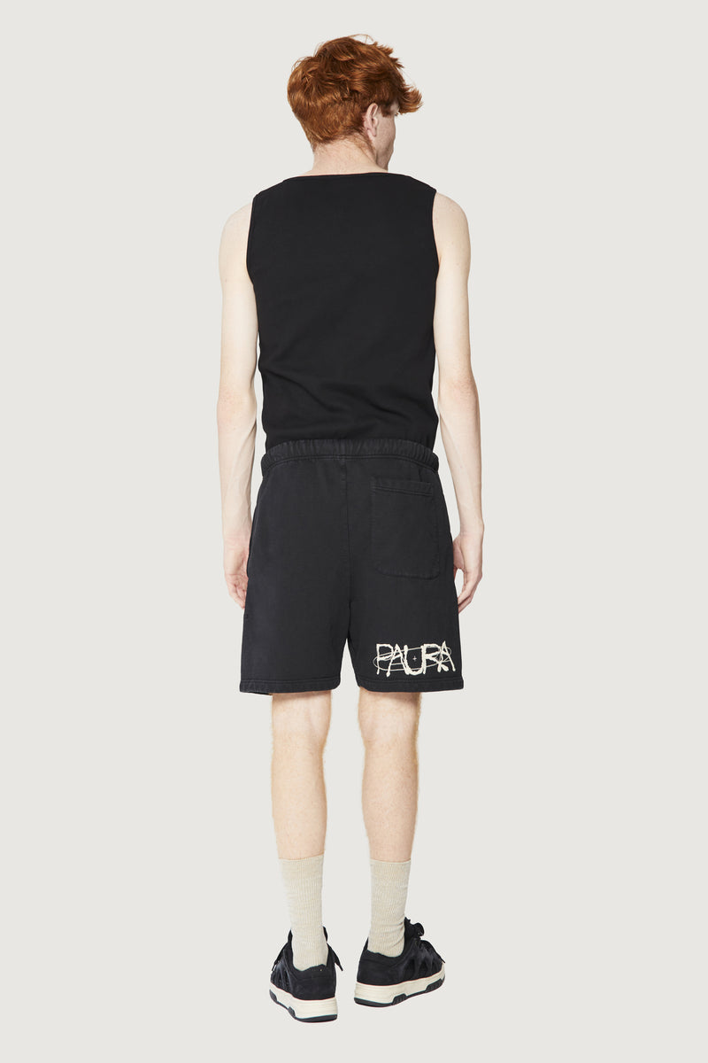 Paura FILIPPO SHORTS COSMIC LOGO BLACK Convenienza