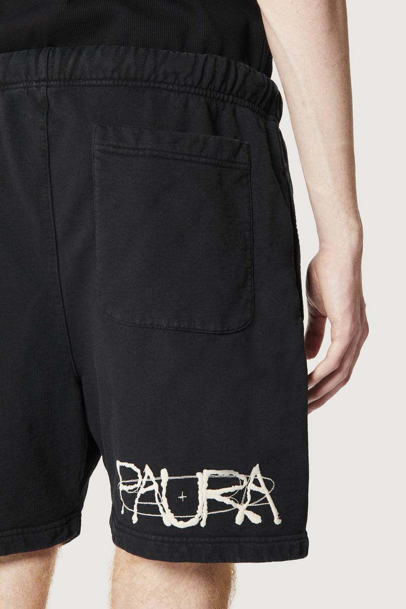 Paura FILIPPO SHORTS COSMIC LOGO BLACK Convenienza
