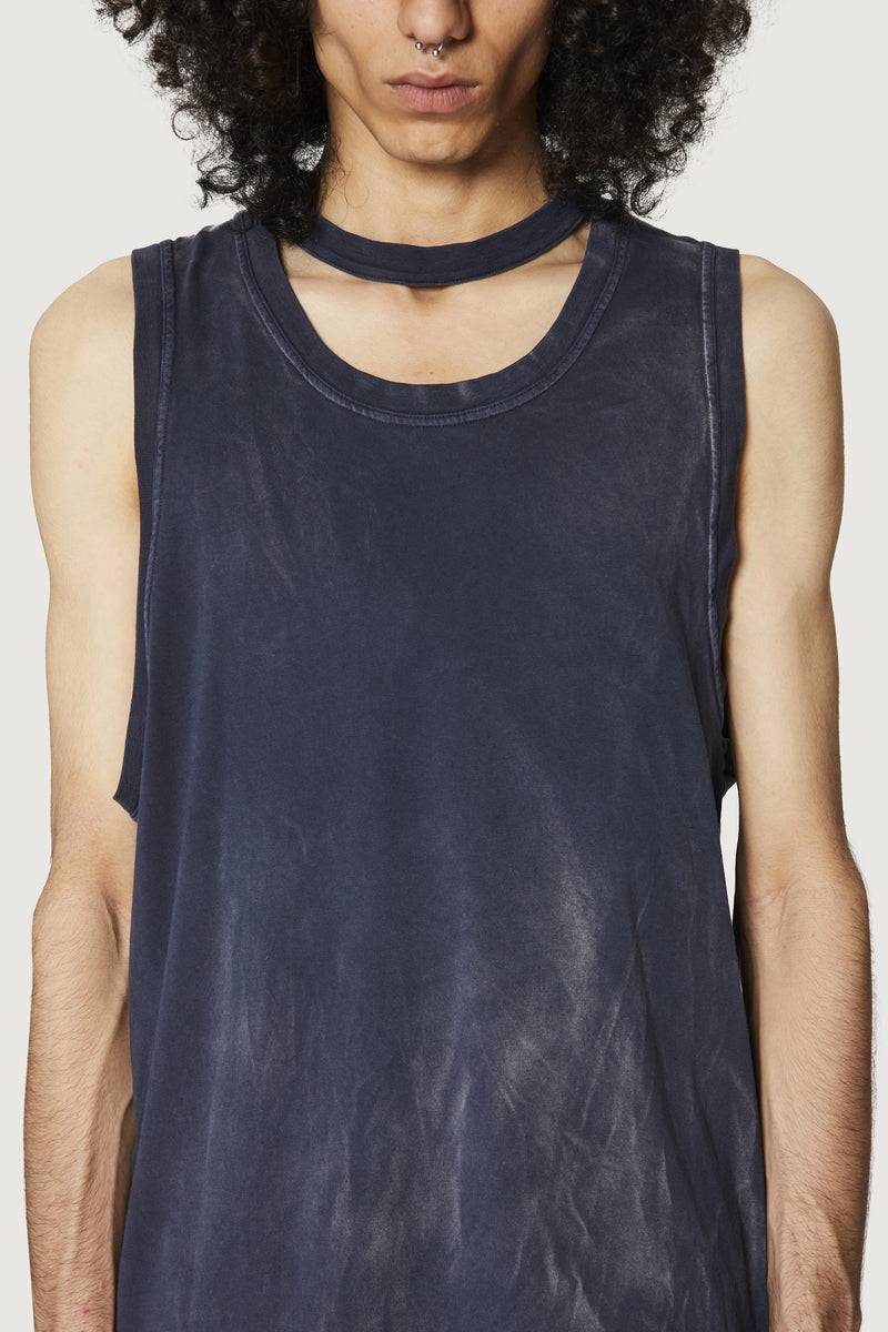 Paura HUGO TANK TOP DARK BLUE Online