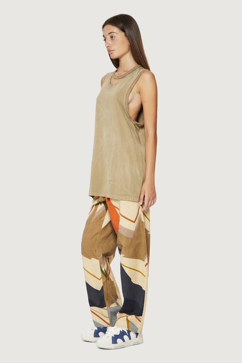 Paura HUGO TANK TOP MUD Outlet