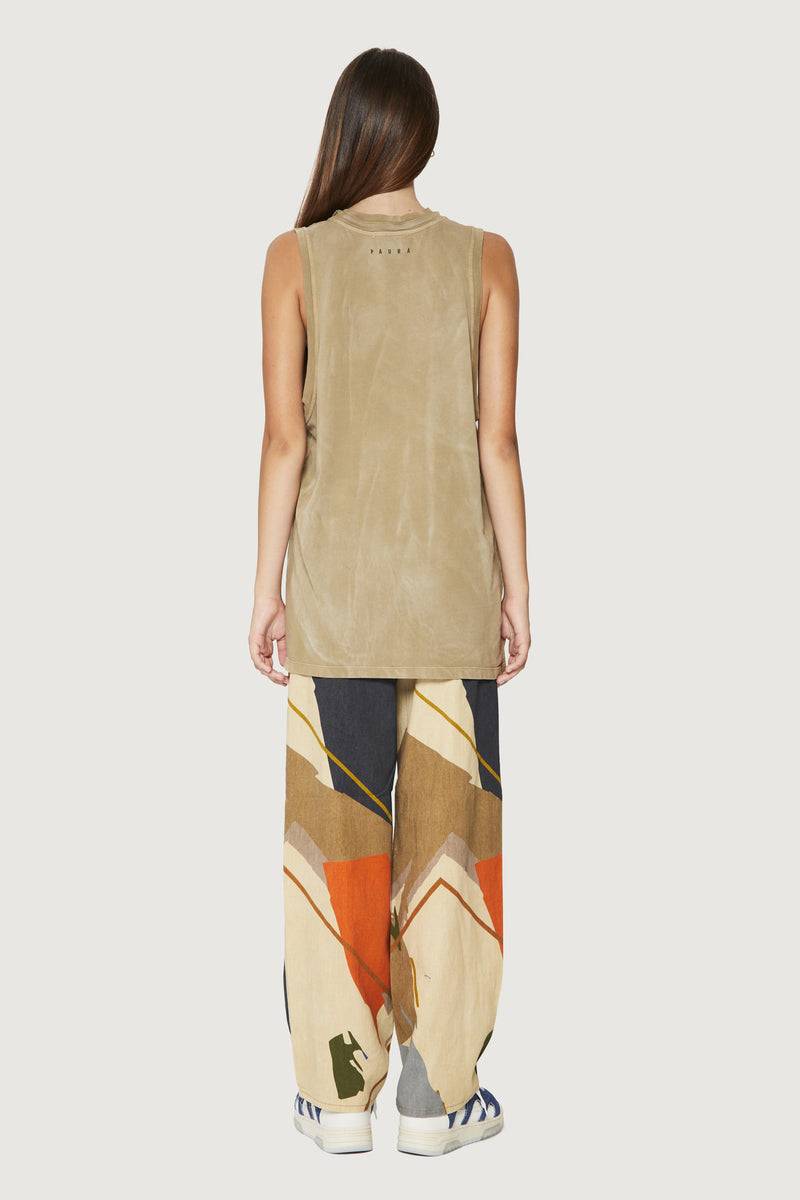 Paura HUGO TANK TOP MUD Outlet