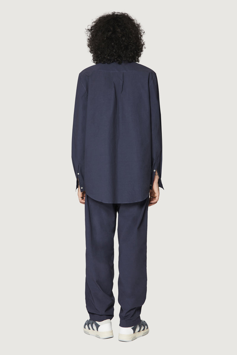 Paura KONIA OVERSIZED SHIRT DARK BLUE Italy