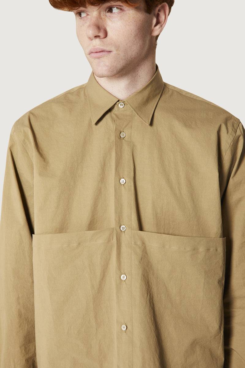 Paura KONIA OVERSIZED SHIRT MUD Italia