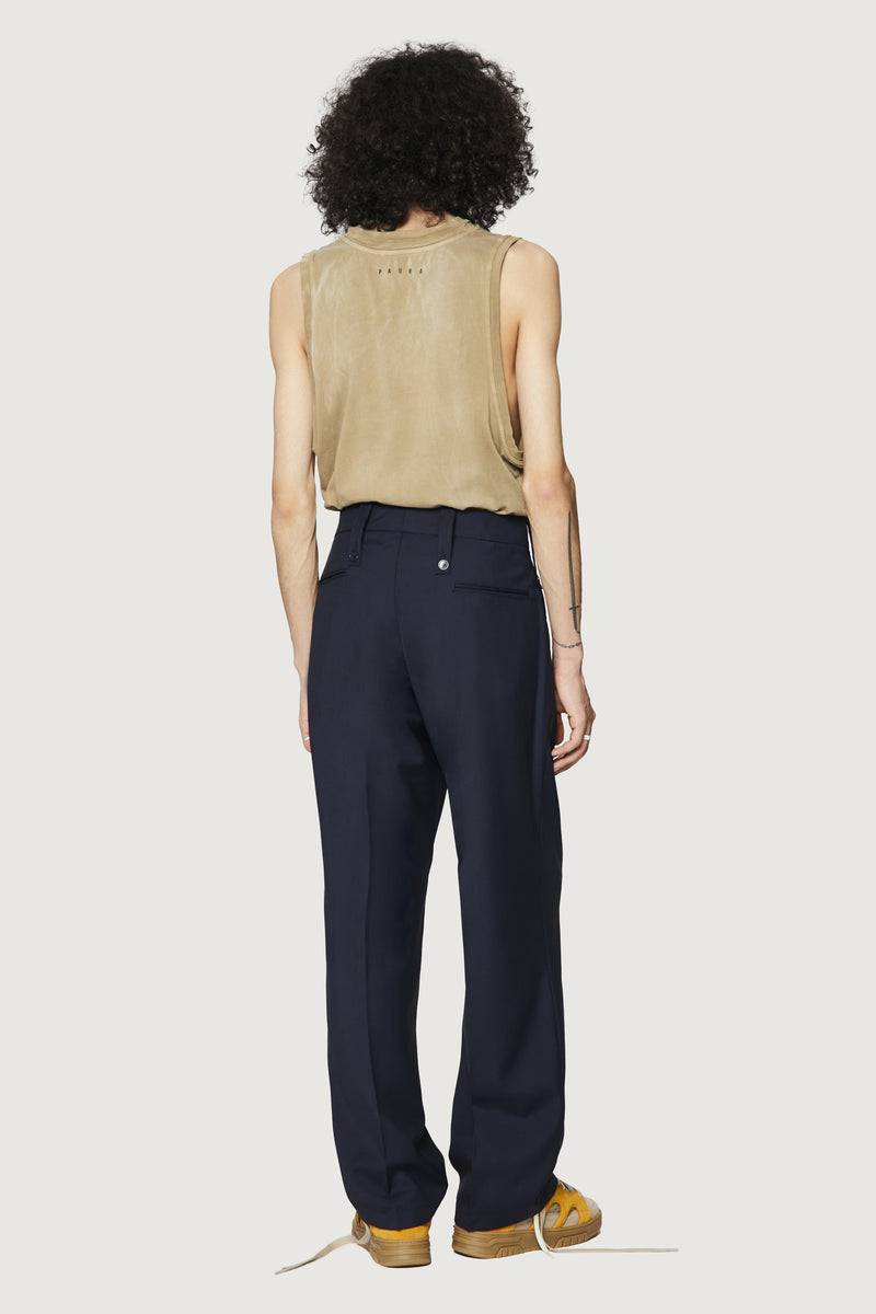 Paura KYROS CLASSIC PANTS DARK BLUE 2025