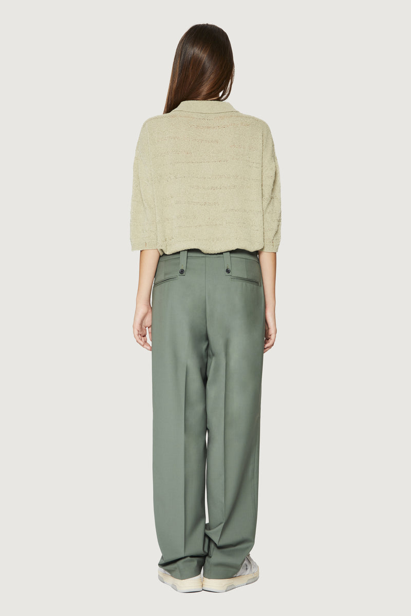 Paura KYROS CLASSIC PANTS SAGE Nuovo