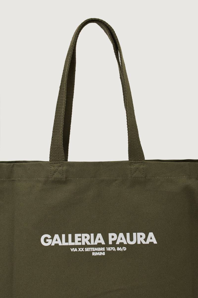 Paura NORA TOTE BAG MILITARY GREEN Vendita