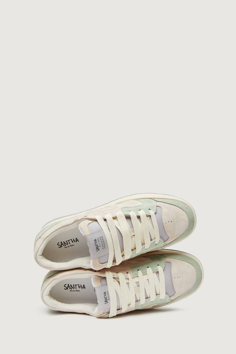 Paura SANTHA MODEL 2 - SUEDE MINT Prezzo Ridotto