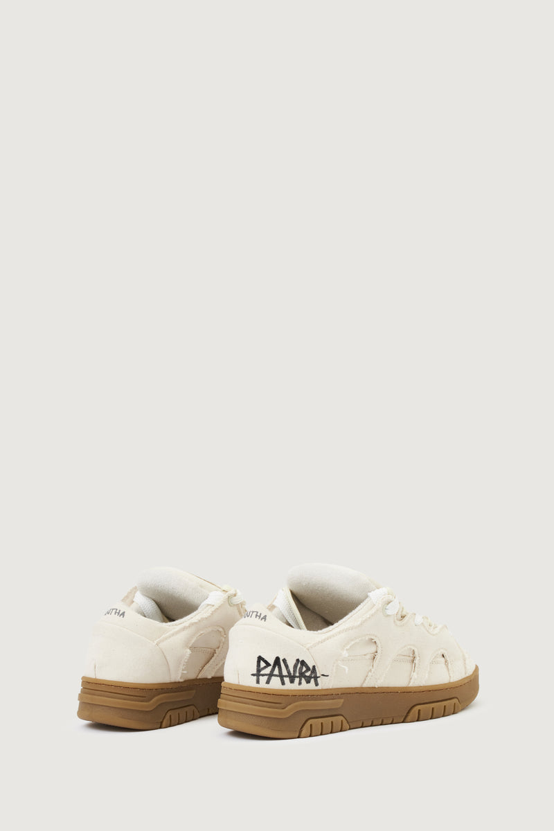 Paura SANTHA X PAURA MODEL 1 - OFF WHITE DESTROYED Convenienza