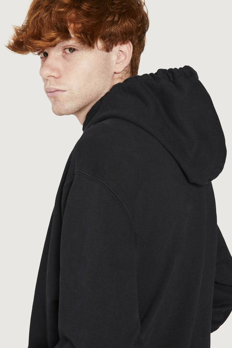 Paura SANTI HOODIE SWEATSHIRT COSMIC LOGO BLACK Novità