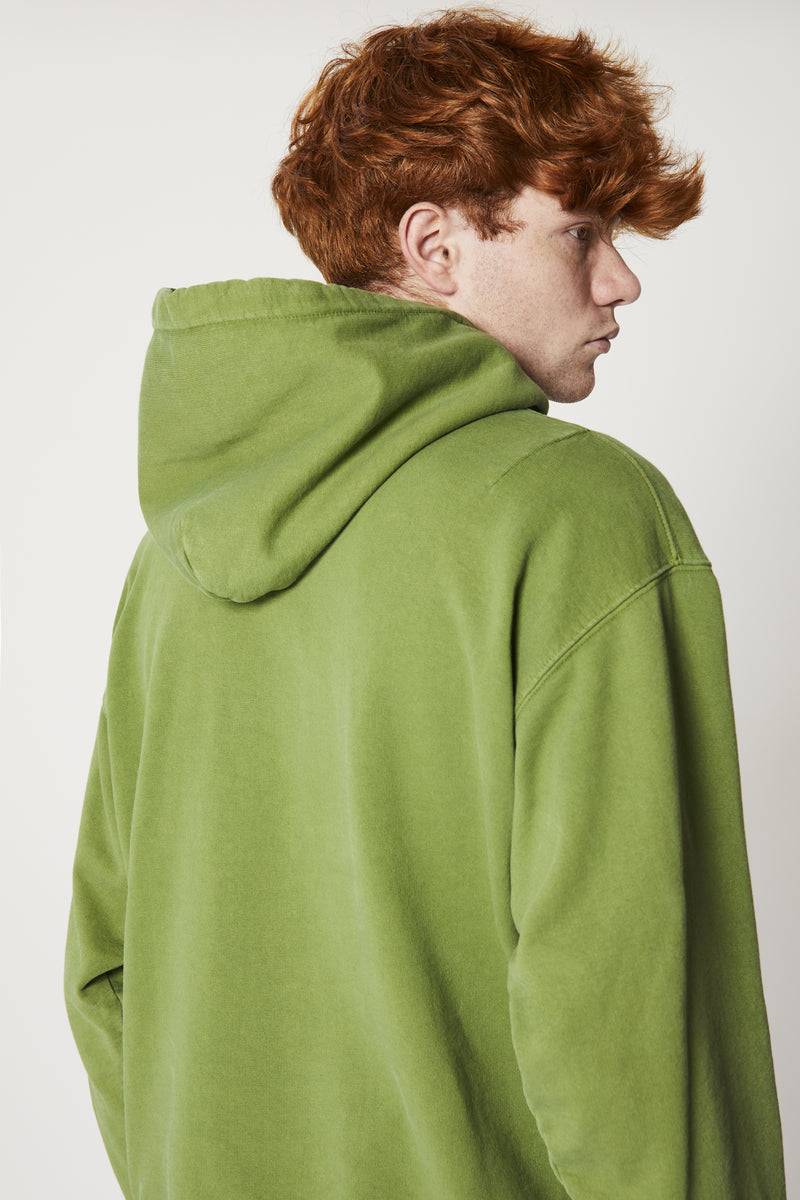 Paura SANTI HOODIE SWEATSHIRT COSMIC LOGO GREEN Presa