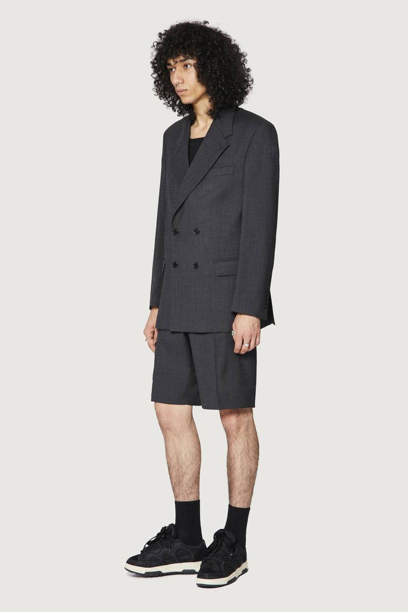 Paura THOM DOUBLEBREASTED SUIT JACKET BLACK Economico