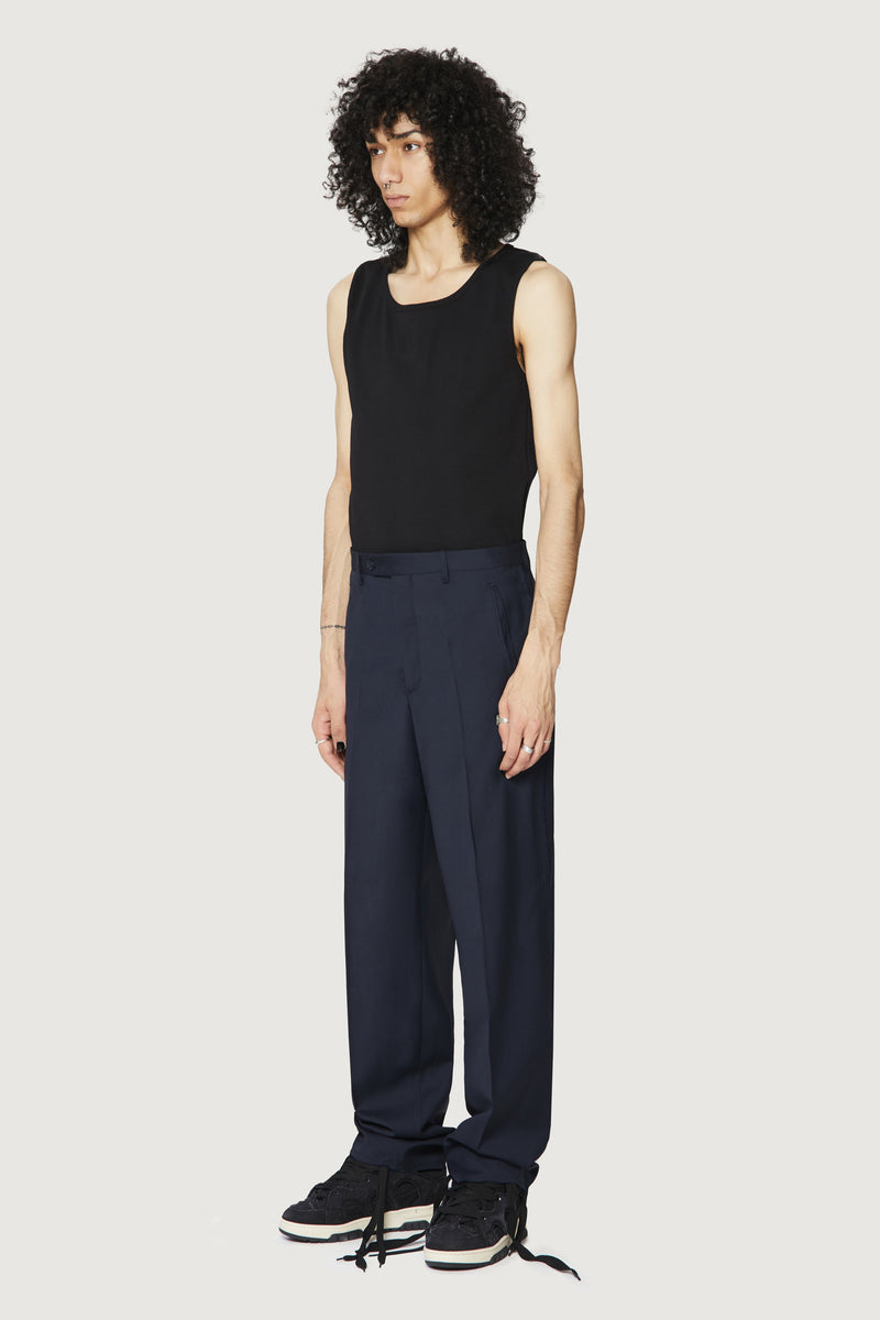 Paura TROY CLASSIC PANTS DARK BLUE Outlet