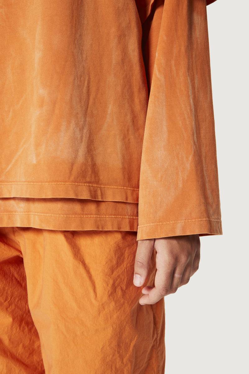 Paura ZENO DOUBLE LAYER LONGSLEEVE ORANGE Negozio