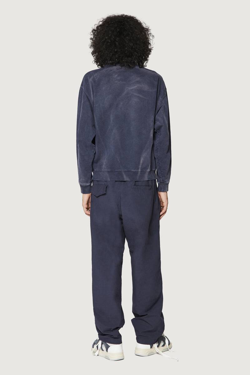 Paura SAMUEL CREWNECK SWEATSHIRT DARK BLUE 2025