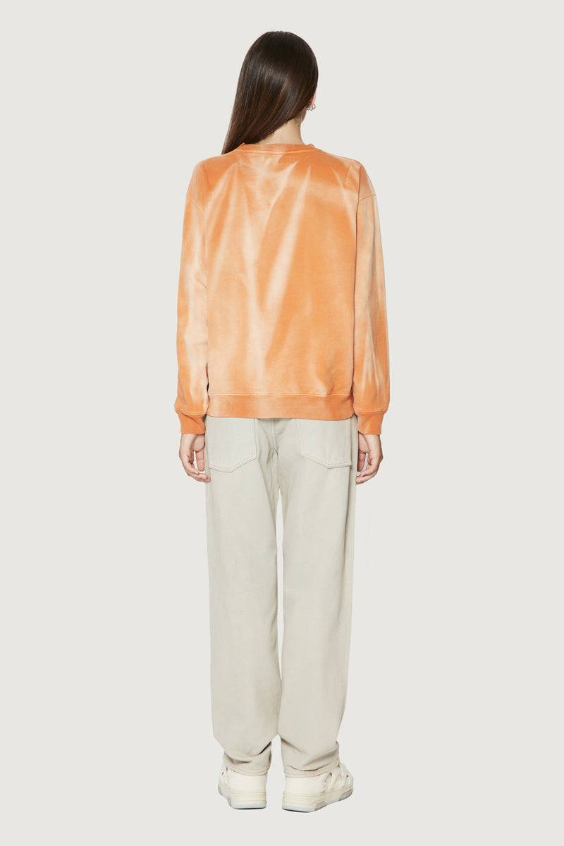 Paura SAMUEL CREWNECK SWEATSHIRT ORANGE Nuovo