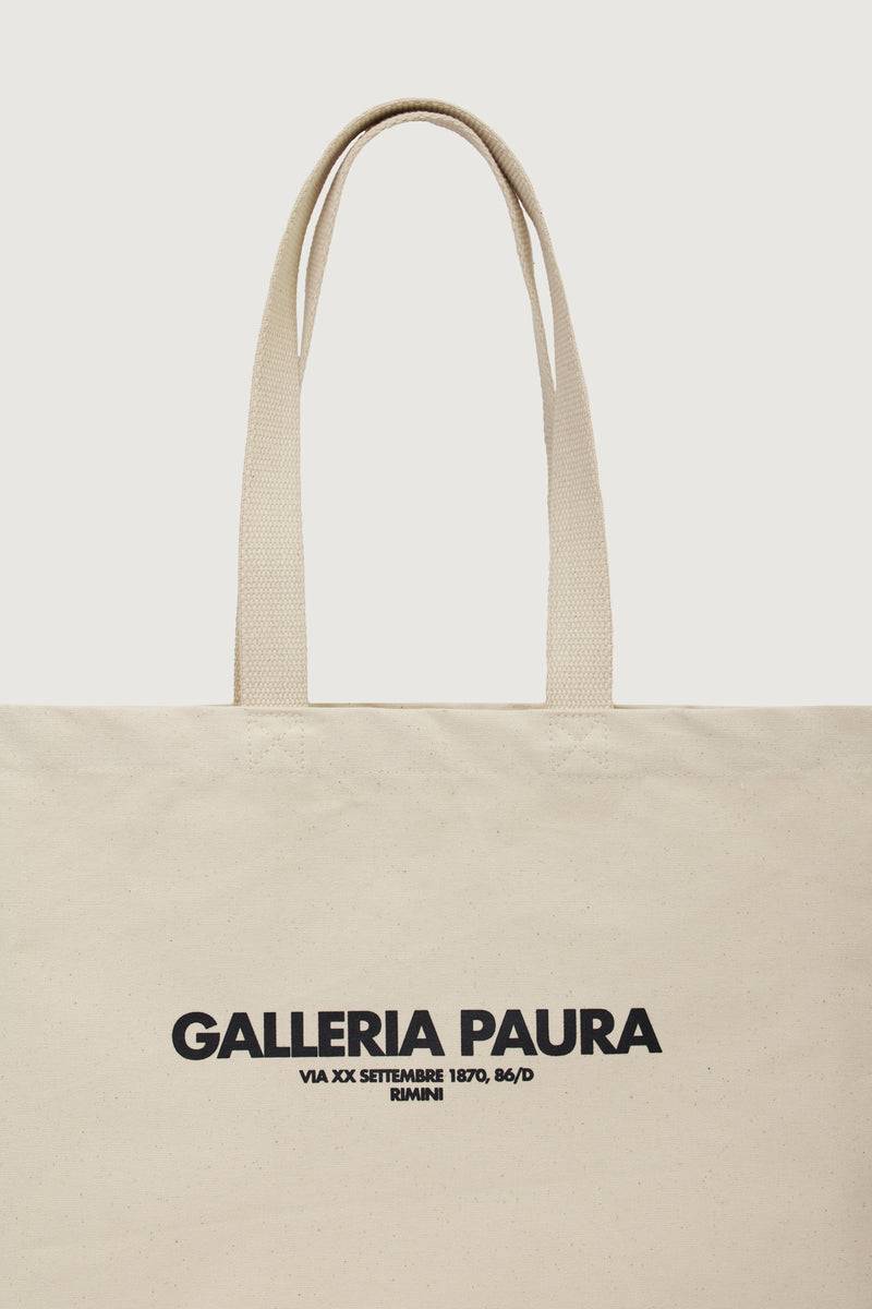 Paura NORA TOTE BAG OFF WHITE Negozi Online