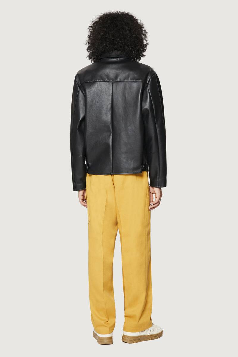 Paura RAFA LEATHER JACKET BLACK Fino Al -60%