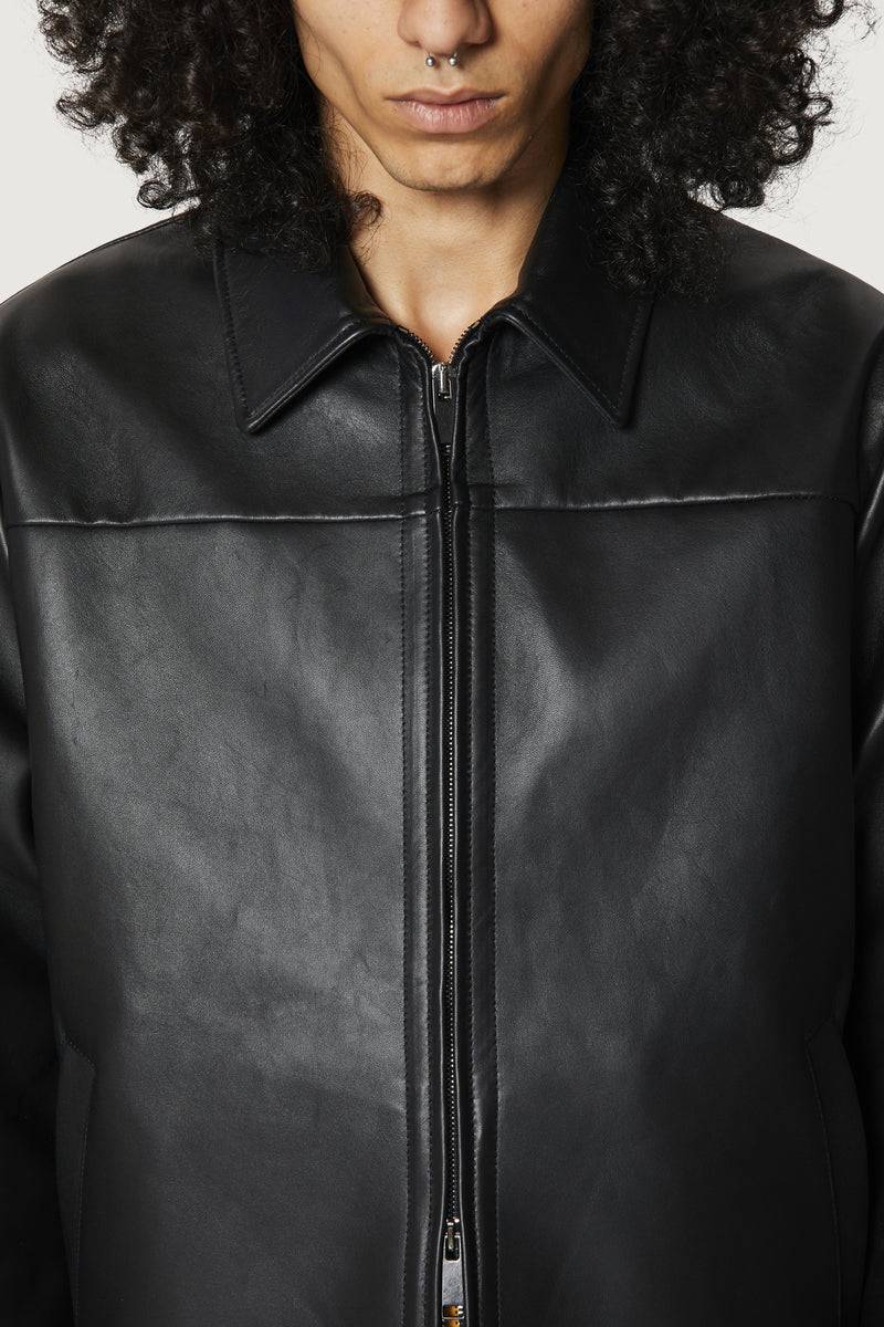 Paura RAFA LEATHER JACKET BLACK Fino Al -60%