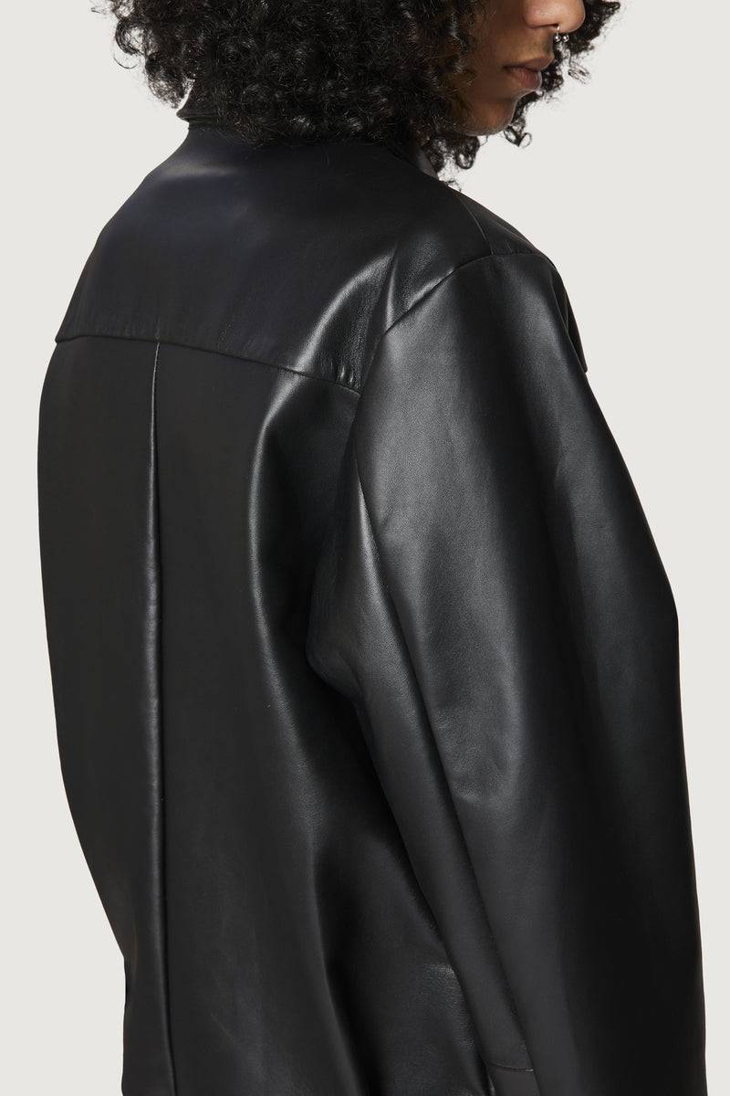 Paura RAFA LEATHER JACKET BLACK Fino Al -60%