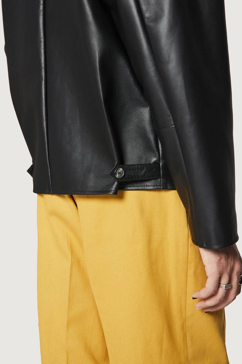 Paura RAFA LEATHER JACKET BLACK Fino Al -60%
