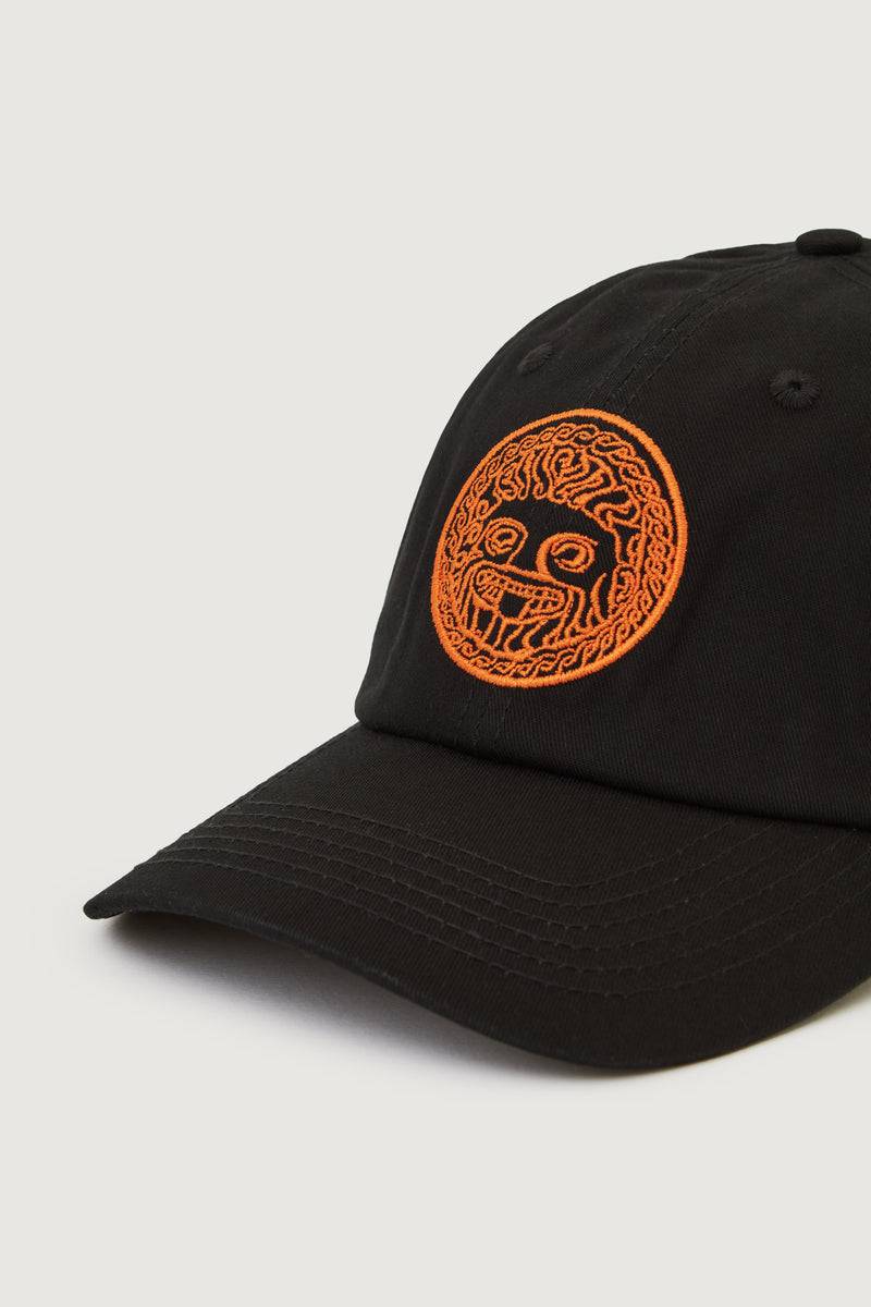 Paura RAY DAD HAT BLACK/ORANGE FIBRA Offerta