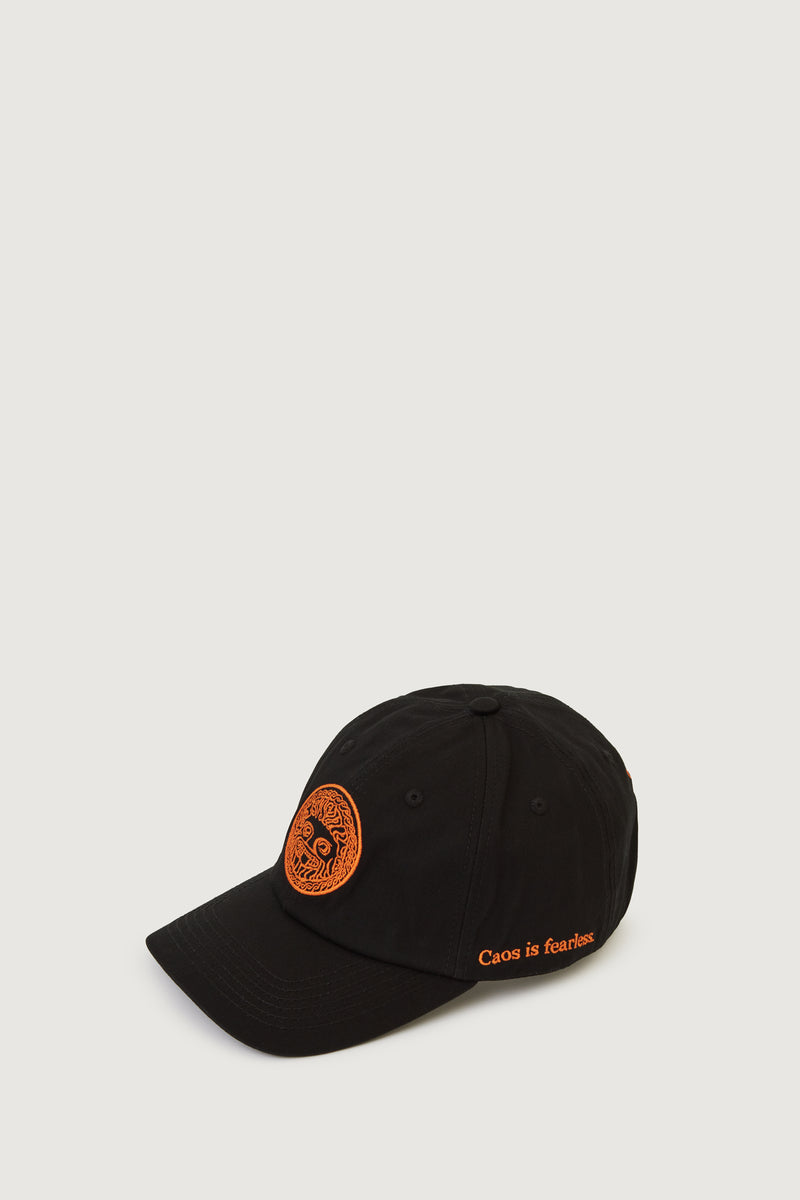 Paura RAY DAD HAT BLACK/ORANGE FIBRA Offerta