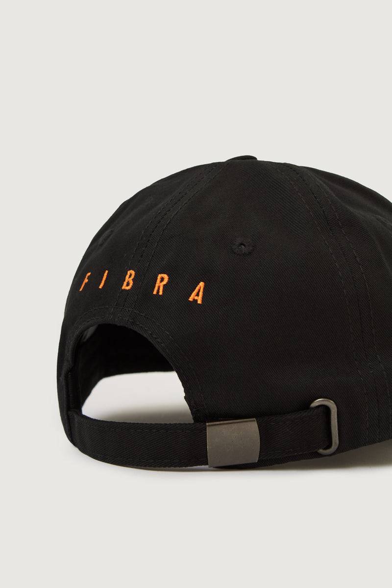 Paura RAY DAD HAT BLACK/ORANGE FIBRA Offerta