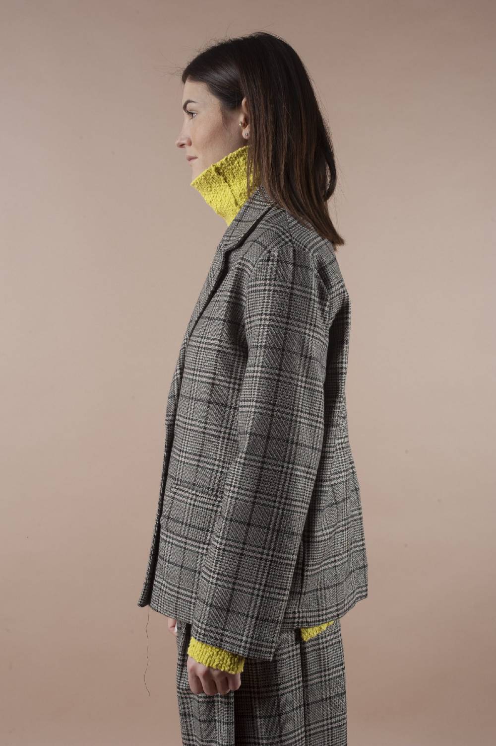 ﻿Pdr Phisique Du Role PHISIQUE DU ROLE JACKET IN TWISTED WITH SCARF Economico