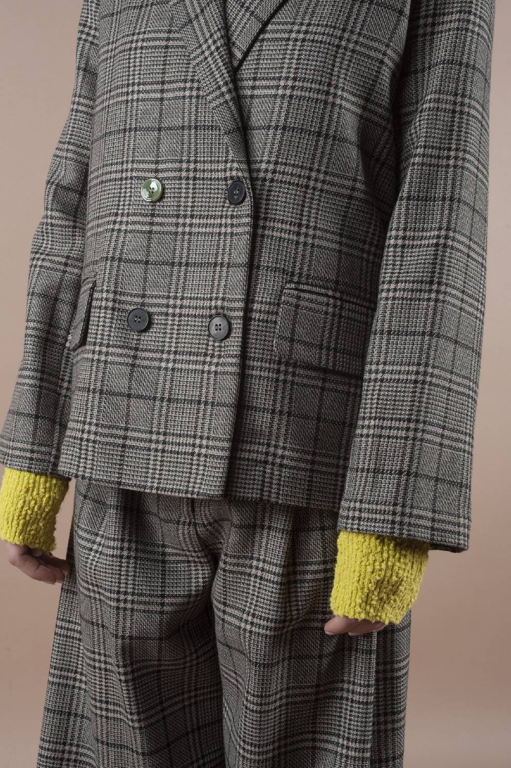 ﻿Pdr Phisique Du Role PHISIQUE DU ROLE JACKET IN TWISTED WITH SCARF Economico