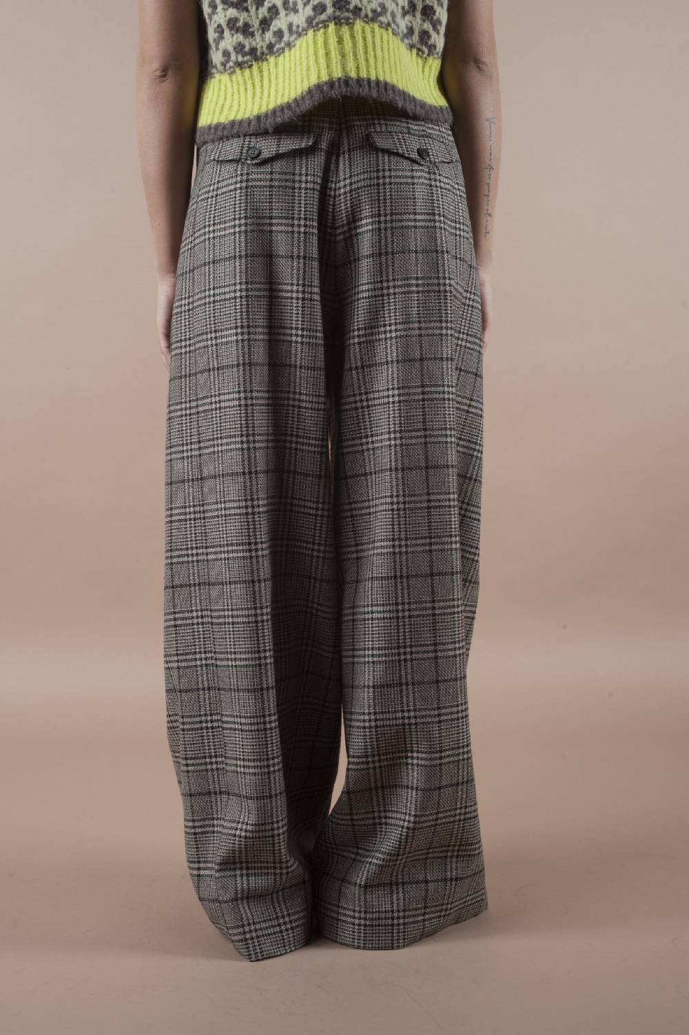 Pdr Phisique Du Role PHISIQUE DU ROLE MILANO PANTS IN TWISTED WOOL Outlet