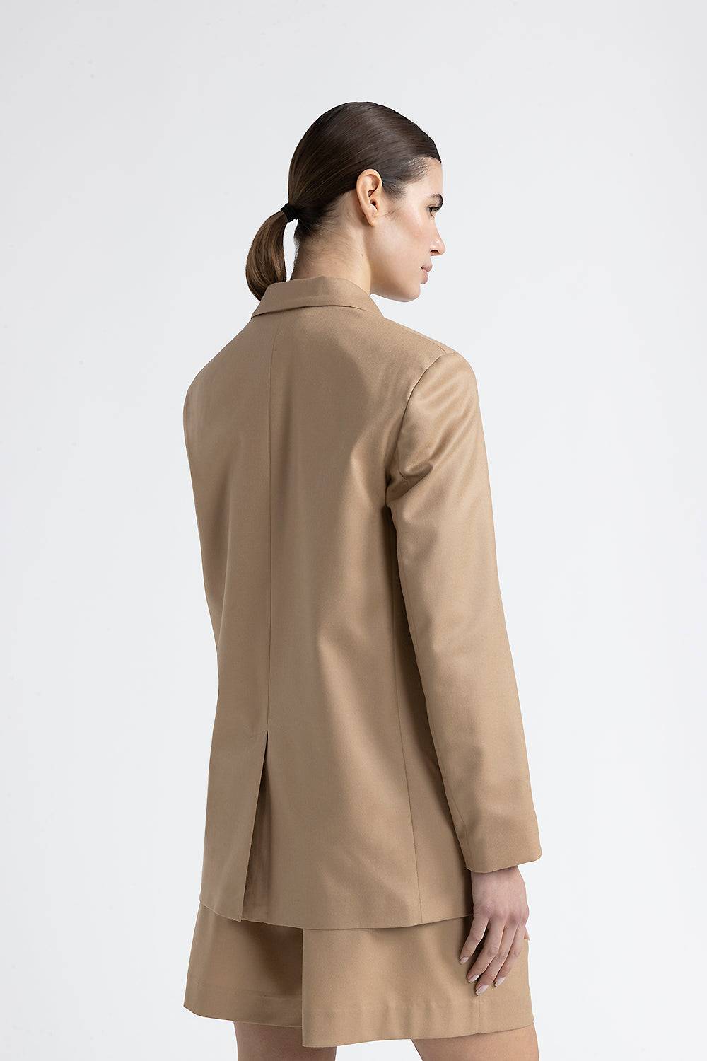 Peserico Blazer doppiopetto over in lana Economico