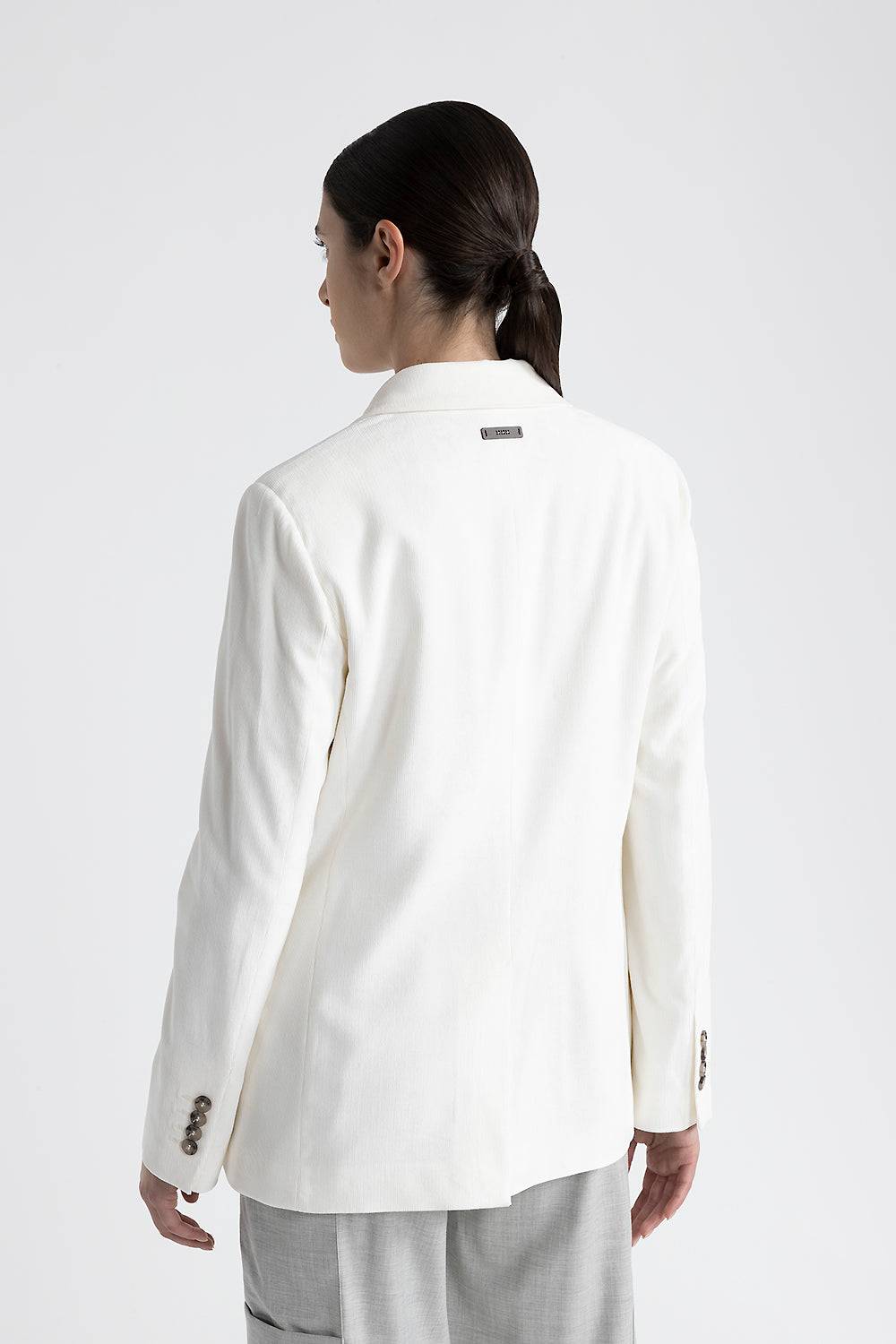 Peserico Blazer monopetto in velluto Saldi