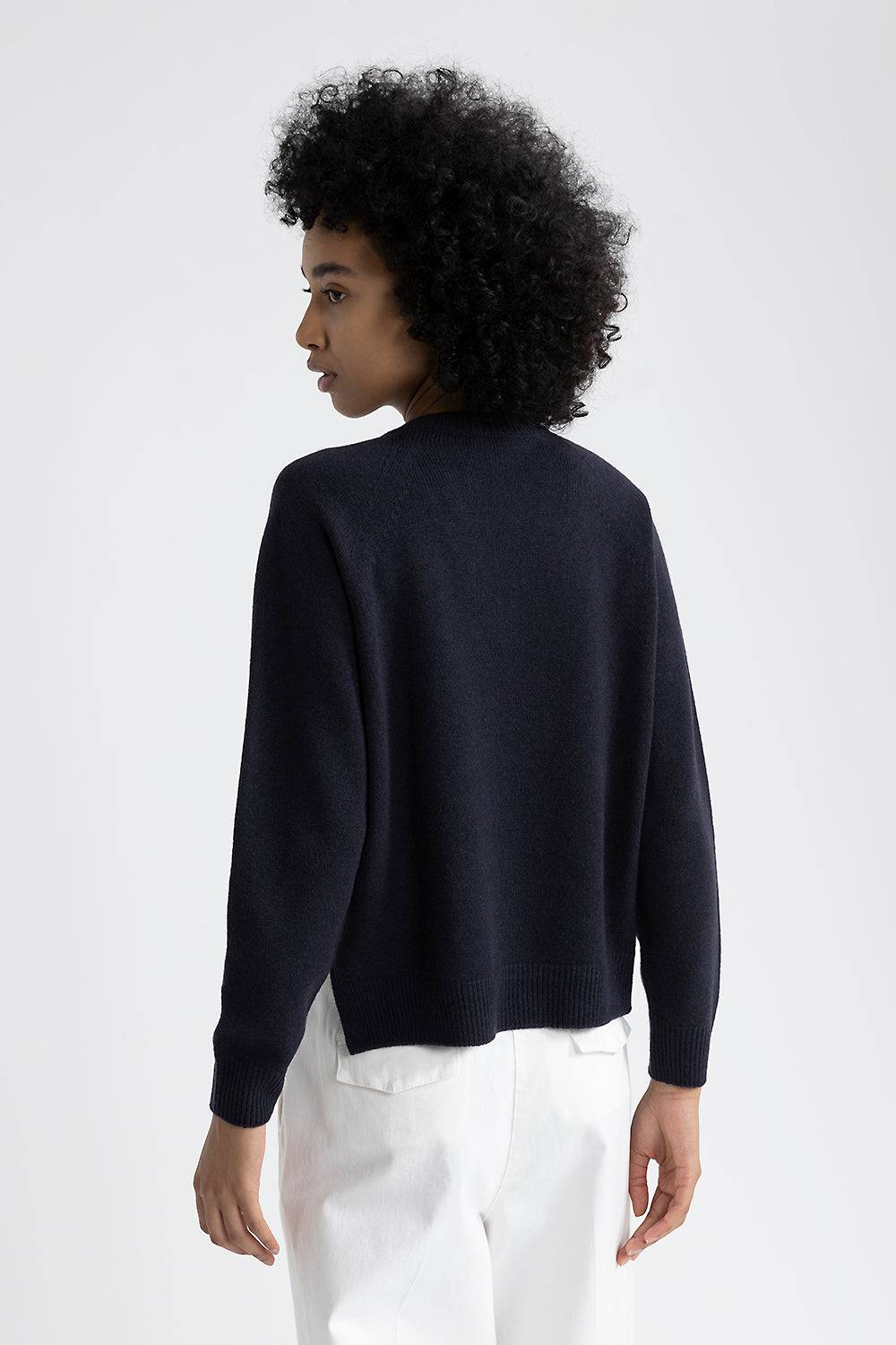 Peserico Maglia con scollo a V in lana, seta e cashmere Promozione