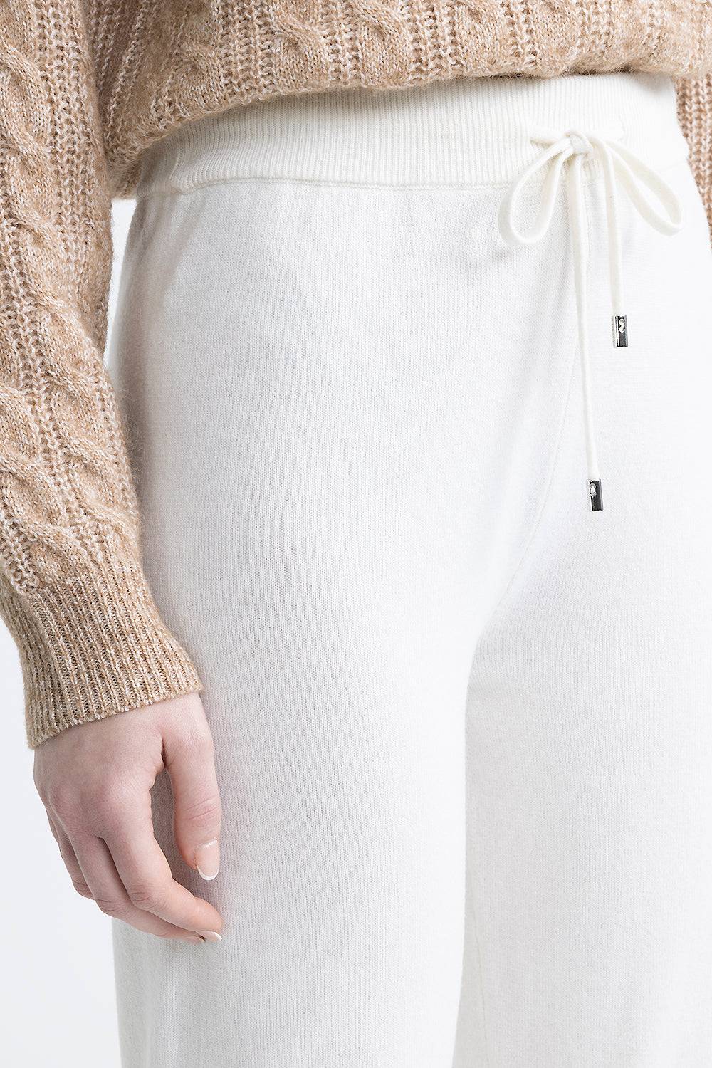 Peserico Pantalone jogger in lana, seta e cashmere Nuova