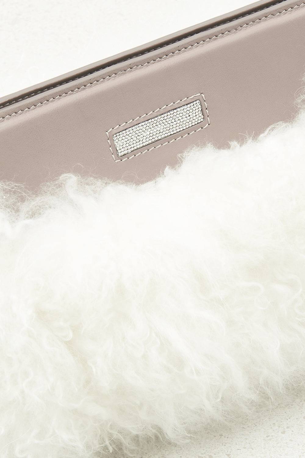 Peserico Pochette in vera pelliccia e vera pelle Shopping Online