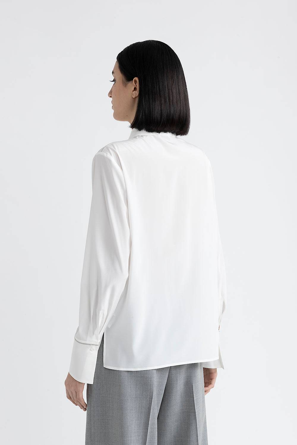 Peserico Camicia in seta con Punto Luce Economico