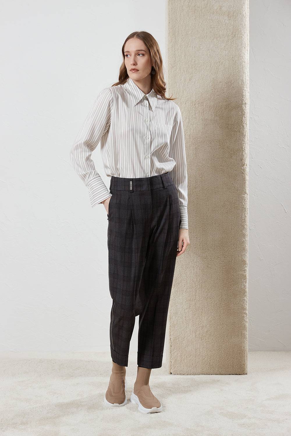 Peserico Camicia in pura seta Outlet