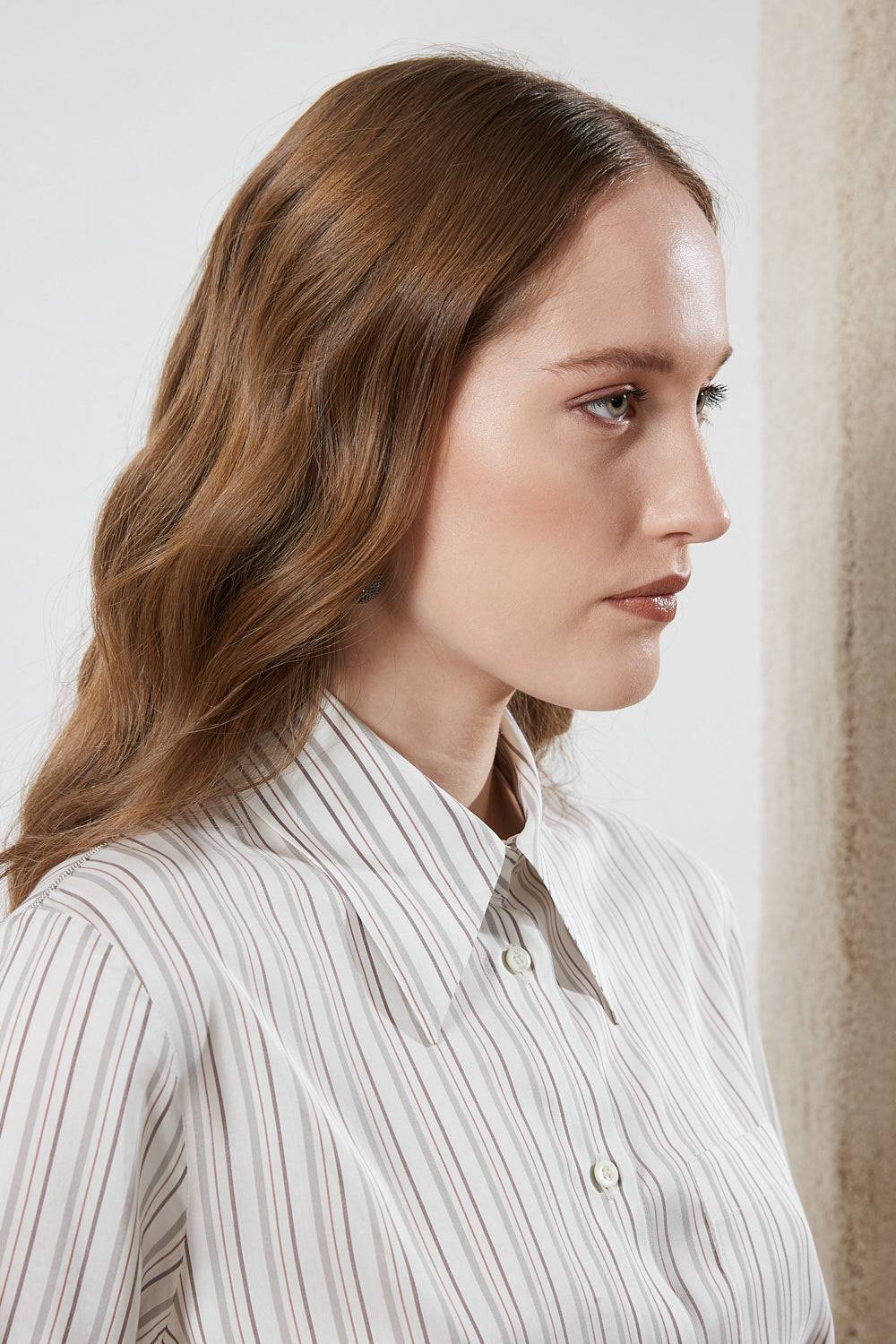 Peserico Camicia in pura seta Outlet