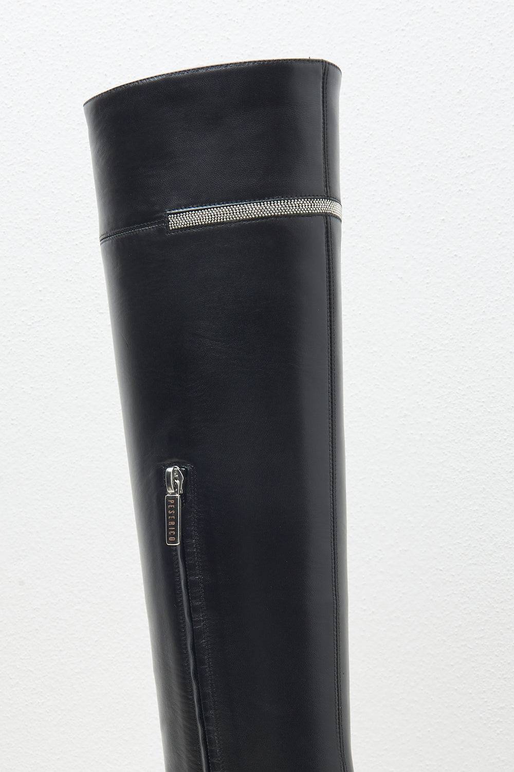 Peserico Stivale con tacco in vera pelle Shopping Online