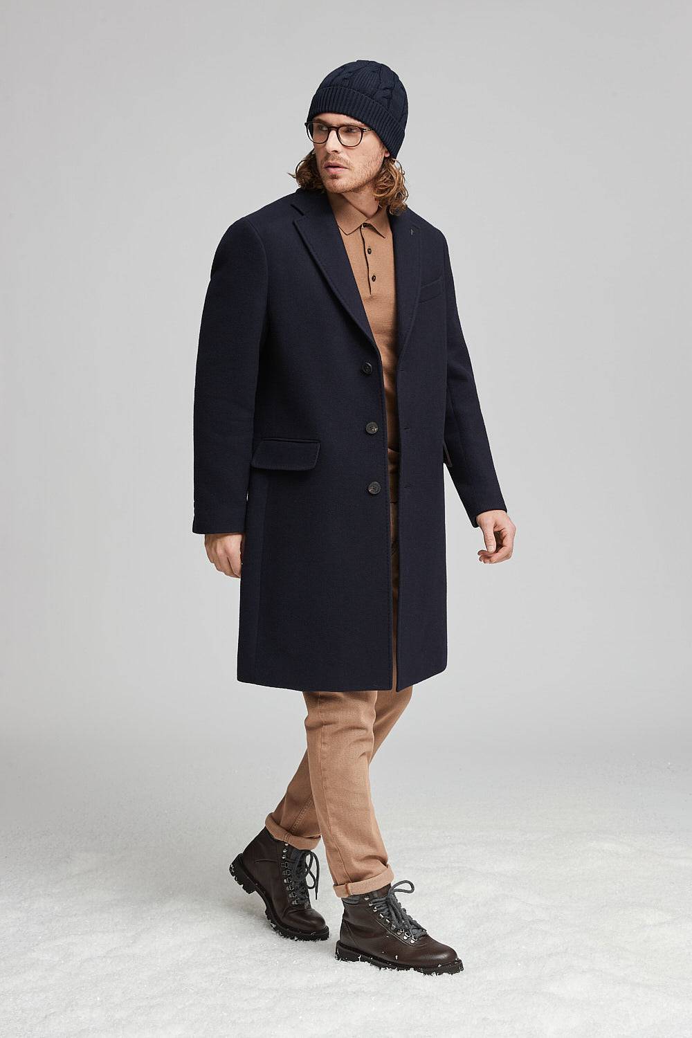 Peserico Cappotto monopetto in pura lana Negozio