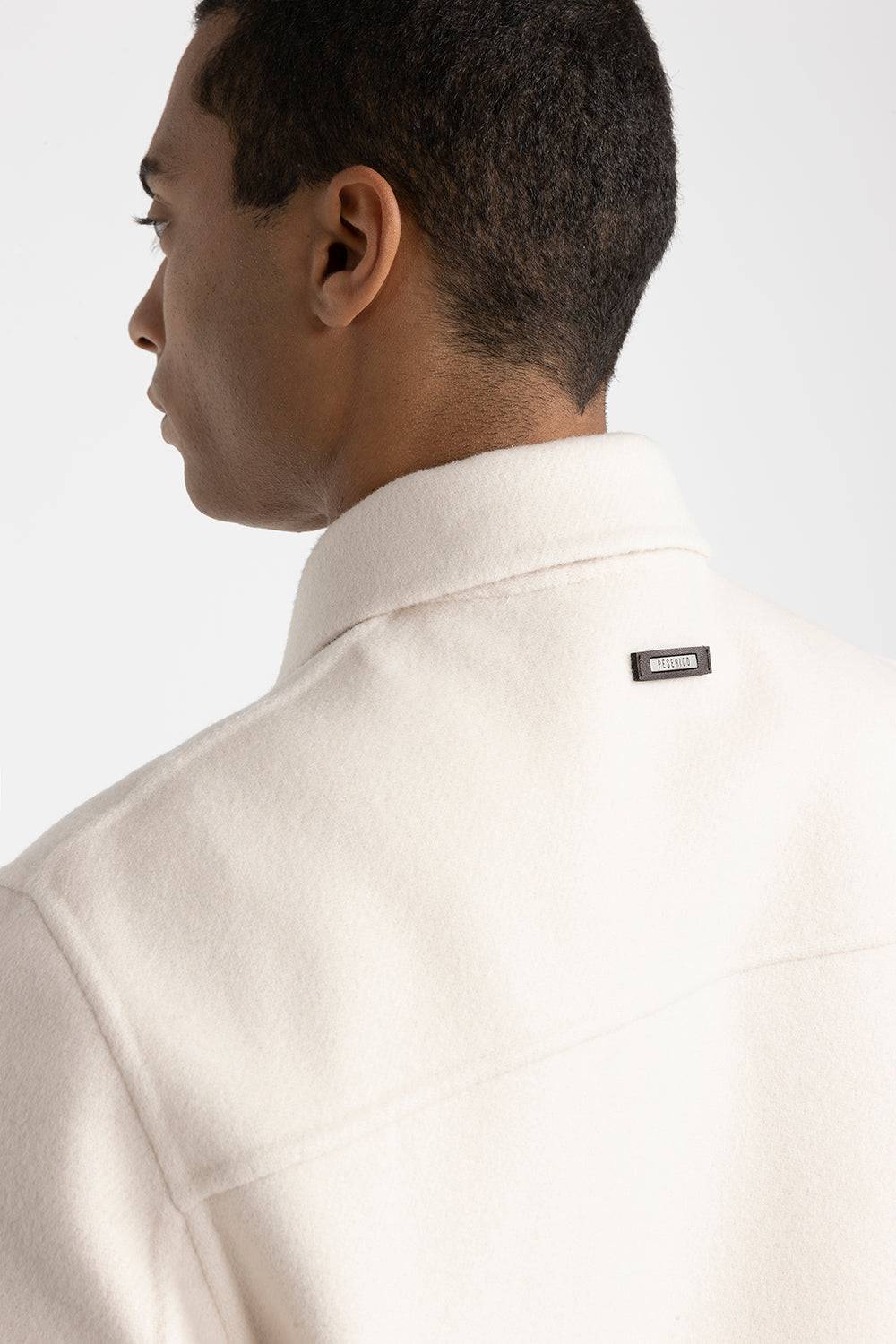 Peserico Giubbino in panno double di lana cashmere 2025