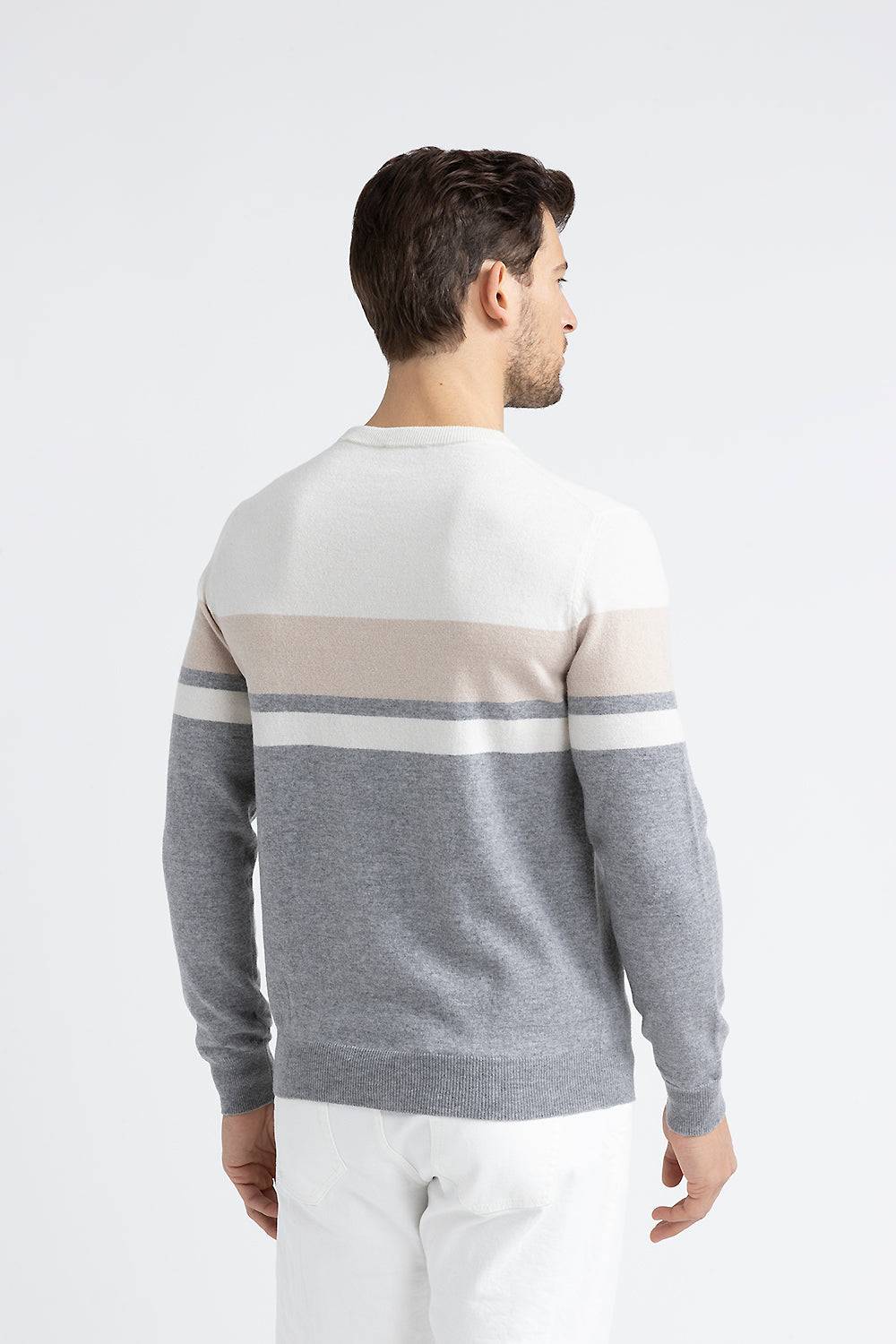 Peserico Maglia girocollo in lana merinos e cashmere Consegna Veloce