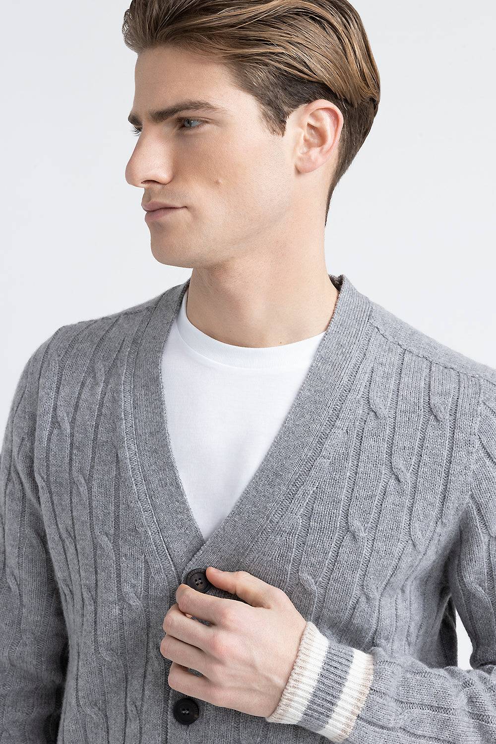 Peserico Cardigan in lana merinos extrafine e cashmere Promozione Limitata