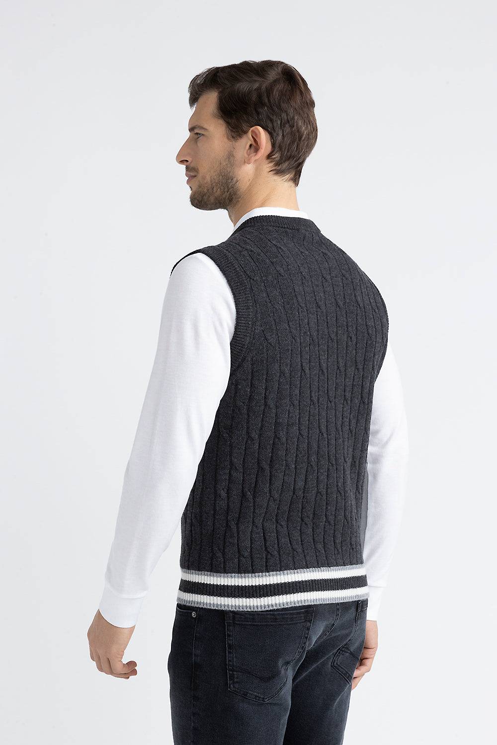 Peserico Gilet in lana merinos extrafine e cashmere Shopping Online