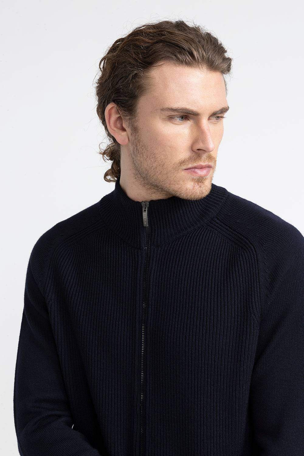 Peserico Maglia in pura lana merinos extrafine Presa