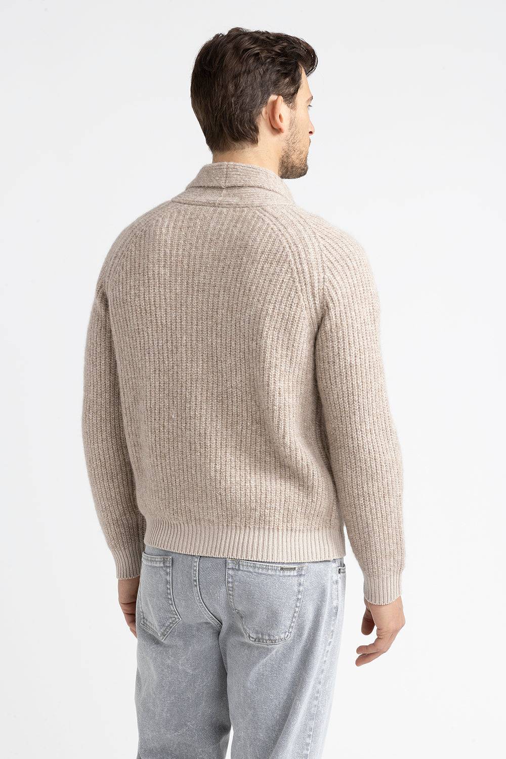 Peserico Cardigan in lana merinos extrafine e cashmere Economico