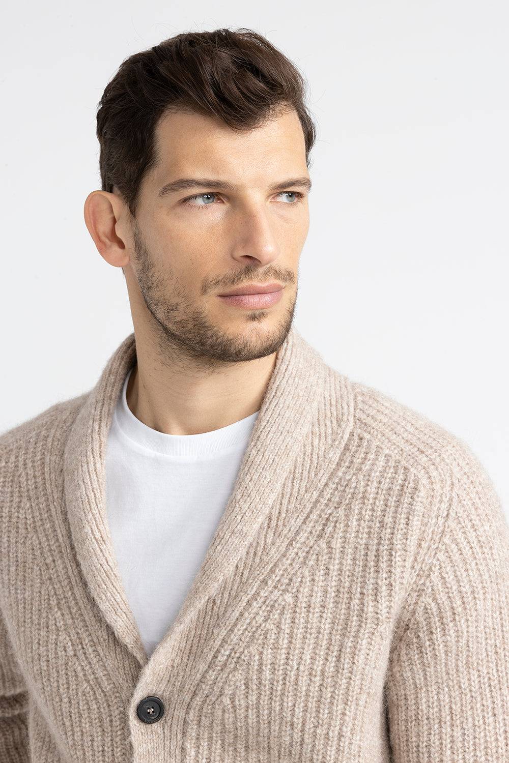 Peserico Cardigan in lana merinos extrafine e cashmere Economico