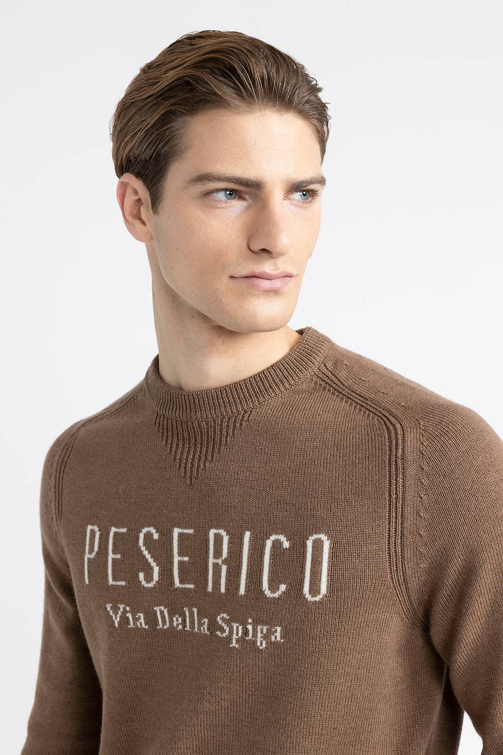 Peserico Maglia in pura lana merinos extrafine Online
